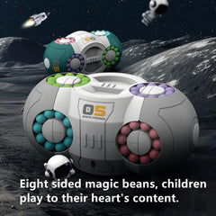 Eight-Sided Rotating Magic Beans Cube – Fidget Puzzle & Stress Relief Toy

